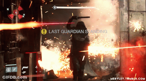 Video Game Last Guardian Standing GIF