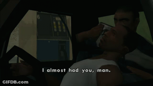 Video Game Man Saying I Almost Had You GIF