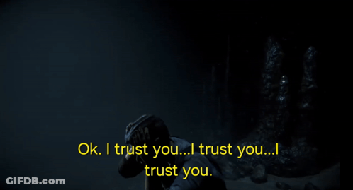 Video Game Man Says Ok I Trust You GIF