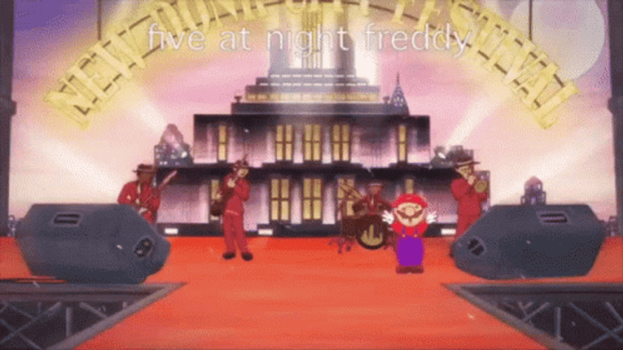 Video Game Mario Big Eyes GIF