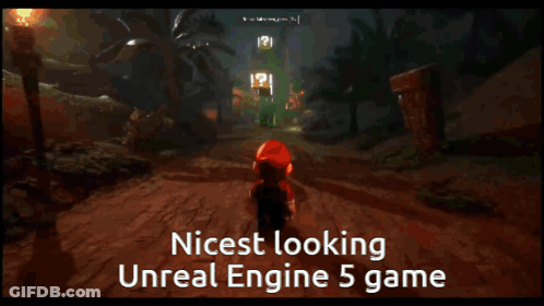 Video Game Nicest Looking Unreal Engine 5 Game GIF