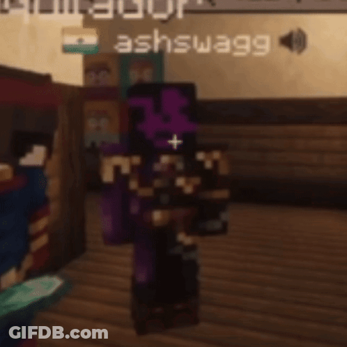 Video Game Person With Ador Speech Bubble GIF
