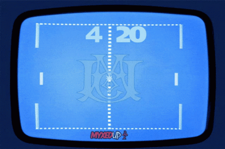Video Game Ping Pong GIF