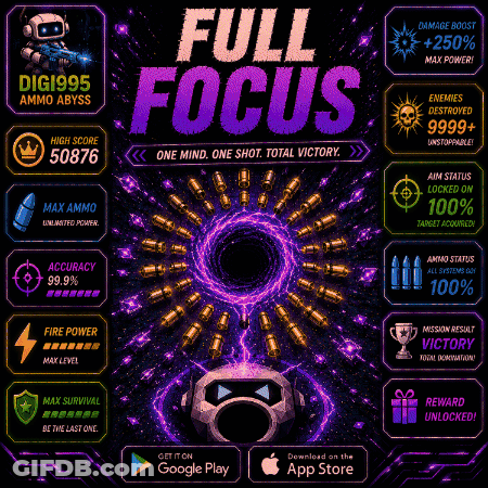 Video Game Poster Full Focus GIF
