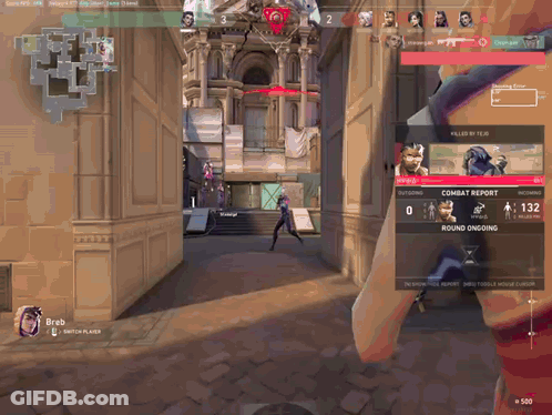 Video Game Round Ongoing With Combat Report GIF