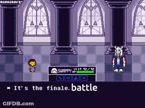Video Game Saying Finale Battle GIF