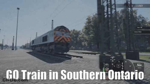 Video Game Saying Go Train In Southern Ontario GIF