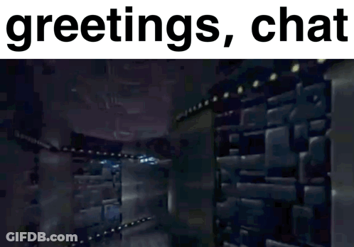 Video Game Saying Greetings Chat GIF
