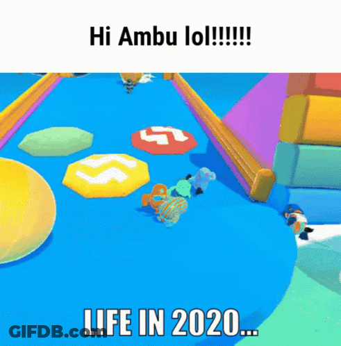 Video Game Saying Hi Ambu Lol Life 2020 GIF