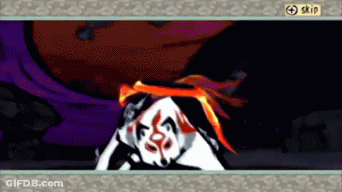 Video Game Saying Holy Cow This Sister's Stacked In Front Of Wolf GIF