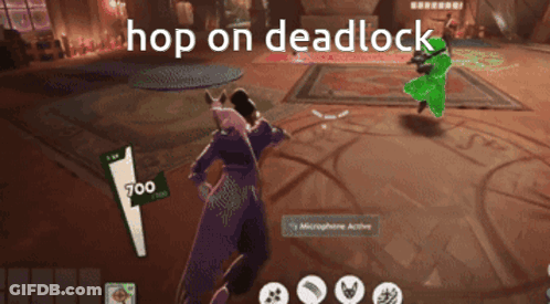 Video Game Saying Hop On Deadlock GIF