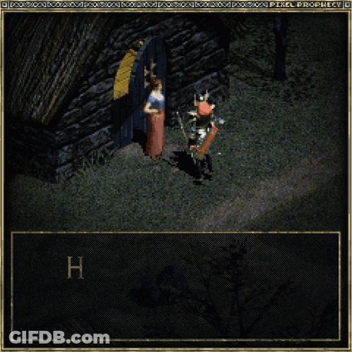 Video Game Saying How May I Serve You GIF