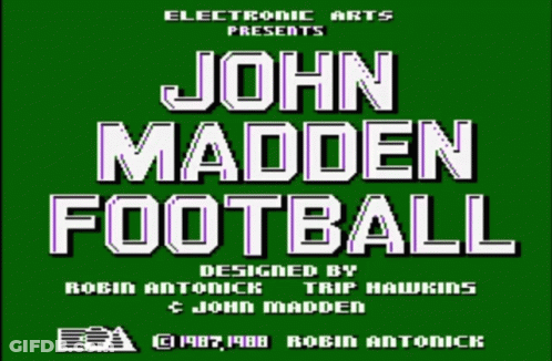 Video Game Saying John Madden Football GIF