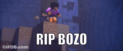 Video Game Saying Rip Bozo GIF