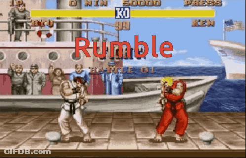 Video Game Saying Rumble GIF