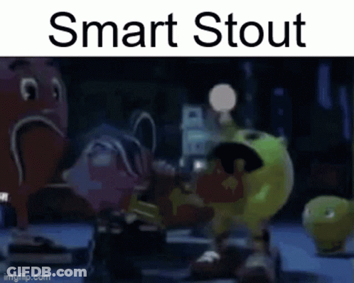 Video Game Saying Smart Stout GIF