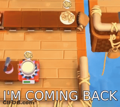 Video Game Says Im Coming Back GIF