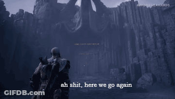 Video Game Scene Ah Shit Here We Go Again GIF