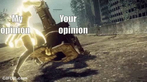 Video Game Scene My Opinion Your Opinion GIF
