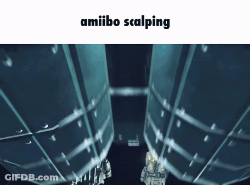 Video Game Scene Saying Amiibo Scalping GIF