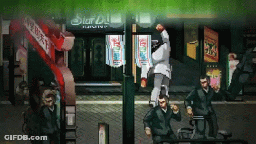 Video Game Scene Star DJ Sign GIF