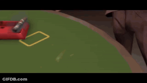 Video Game Scene With Bucket Of Water Saying This GIF