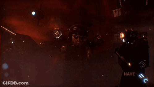 Video Game Scene With Dayum In Yellow GIF