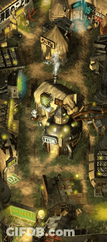 Video Game Scene With Item Sign GIF