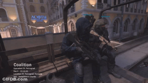 Video Game Scene With Number 2 GIF