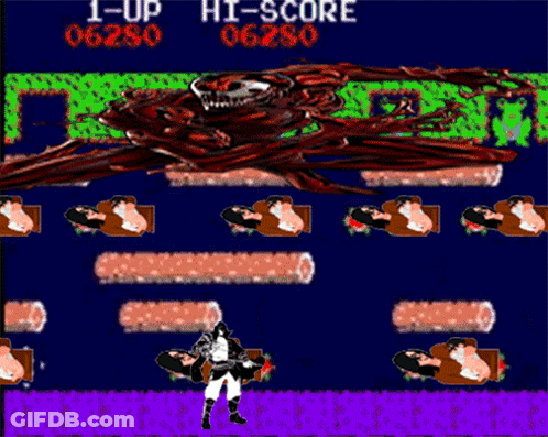 Video Game Score 06250 And 1 Up GIF
