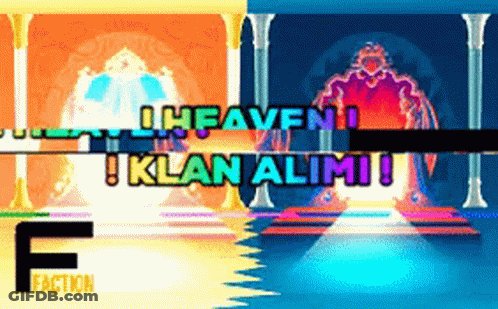 Video Game Screen Says Heaven Klan Alim Faction GIF