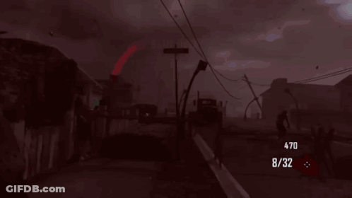 Video Game Screen Score 470 And 8/32 GIF