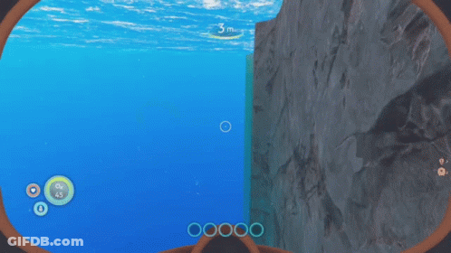 Video Game Screen With Circle GIF