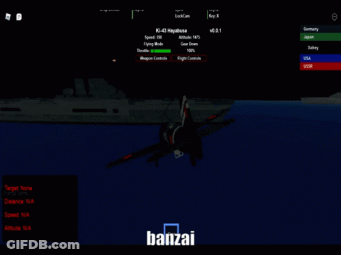 Video Game Screenshot Banzai GIF