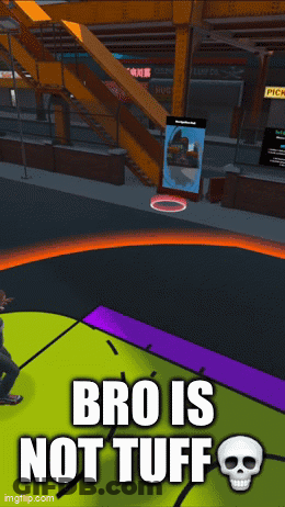 Video Game Screenshot Bro Is Not Tuff GIF