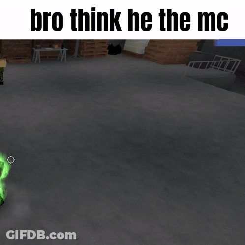 Video Game Screenshot Bro Think He The MC GIF