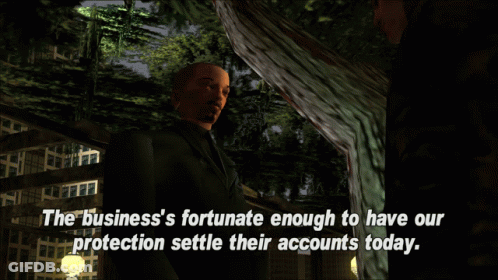 Video Game Screenshot Business Protection Settle Accounts GIF