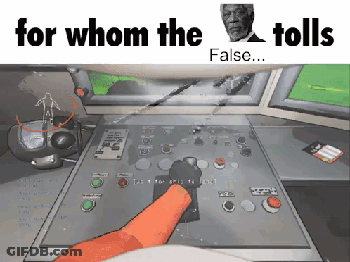 Video Game Screenshot For Whom The Tolls GIF