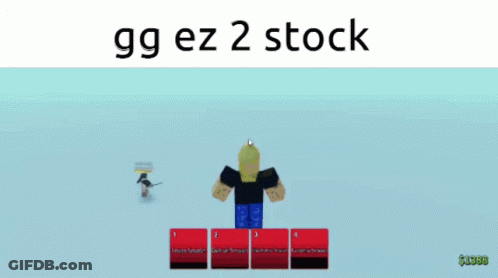Video Game Screenshot GG EZ 2 Stock GIF