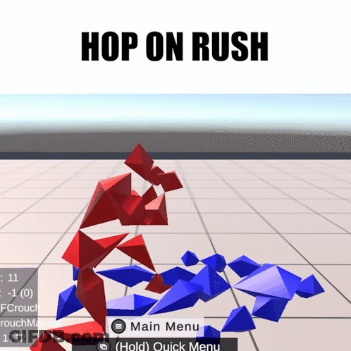 Video Game Screenshot Hop On Rush GIF