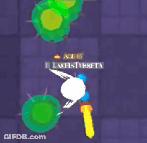 Video Game Screenshot Purple Background GIF