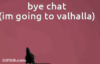 Video Game Screenshot Saying Bye Chat GIF