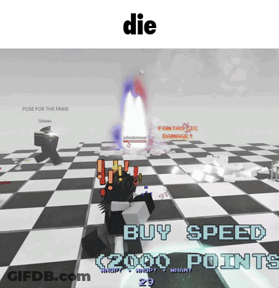 Video Game Screenshot Saying Die GIF