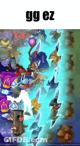 Video Game Screenshot Saying GG EZ GIF