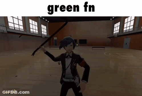 Video Game Screenshot Saying Green FN GIF