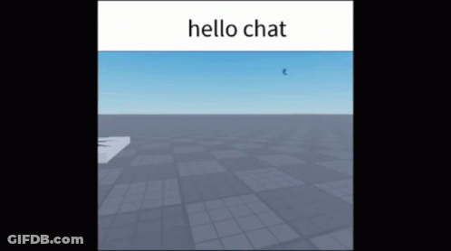 Video Game Screenshot Saying Hello Chat GIF