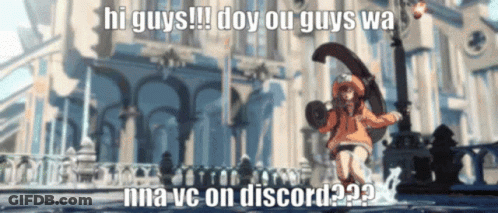 Video Game Screenshot Saying Hi Guys GIF
