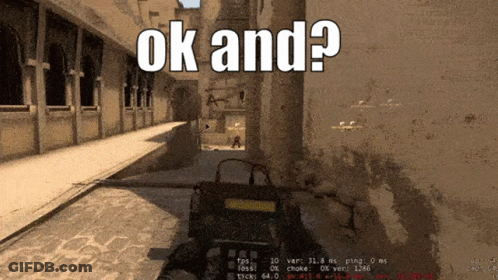 Video Game Screenshot Saying Ok And GIF