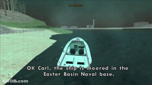 Video Game Screenshot Saying Ok Carl GIF
