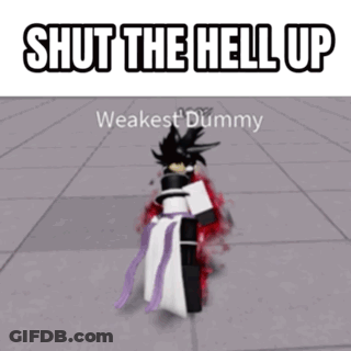 Video Game Screenshot Saying Shut The Hell Up GIF